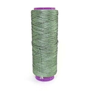 Kreinik Metallic Thread for Stitching Green Cord (Fern) #086C- 1/16 Ribbon 500M